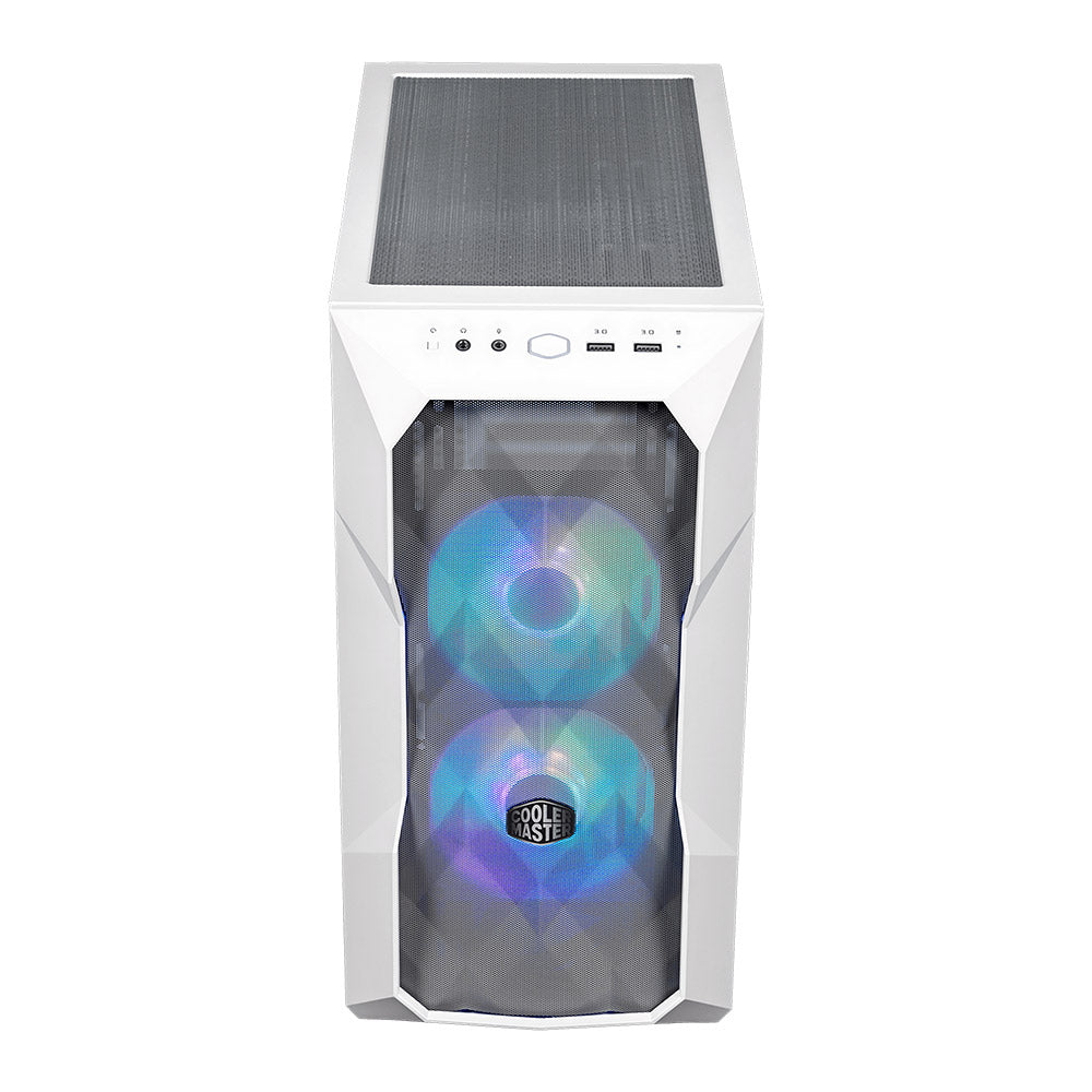 Cooler Master MasterBox TD300 Mesh Mini Tower Case - White