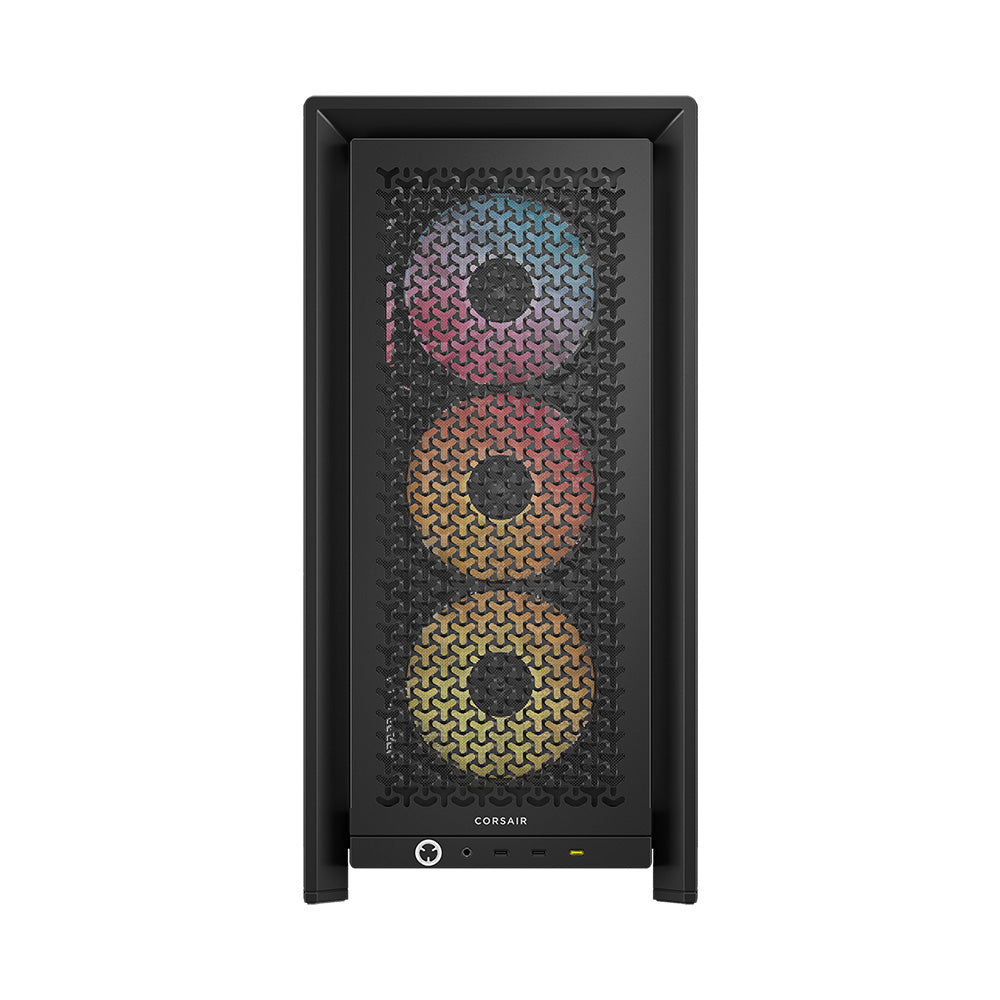 Corsair FRAME 4000D LCD RS ARGB Premium Mid-Tower E-ATX PC Case - Black