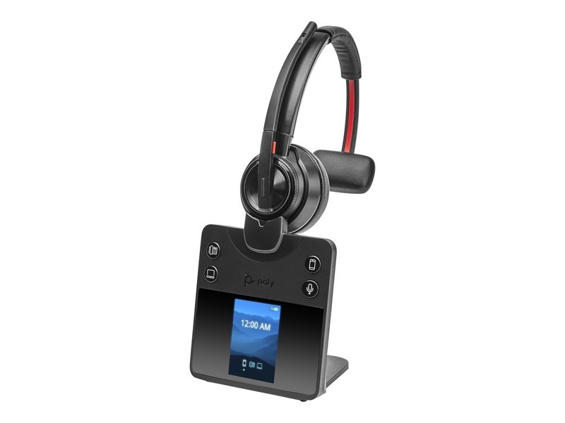 Poly Savi 8410 Office UC Mono DECT Headset USB-A PC/DeskPhone/Mobile