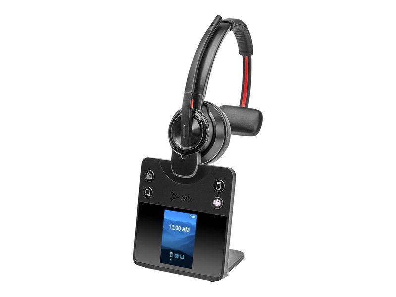 Poly Savi 8410 Office MS Mono DECT Headset USB-A PC/DeskPhone/Mobile