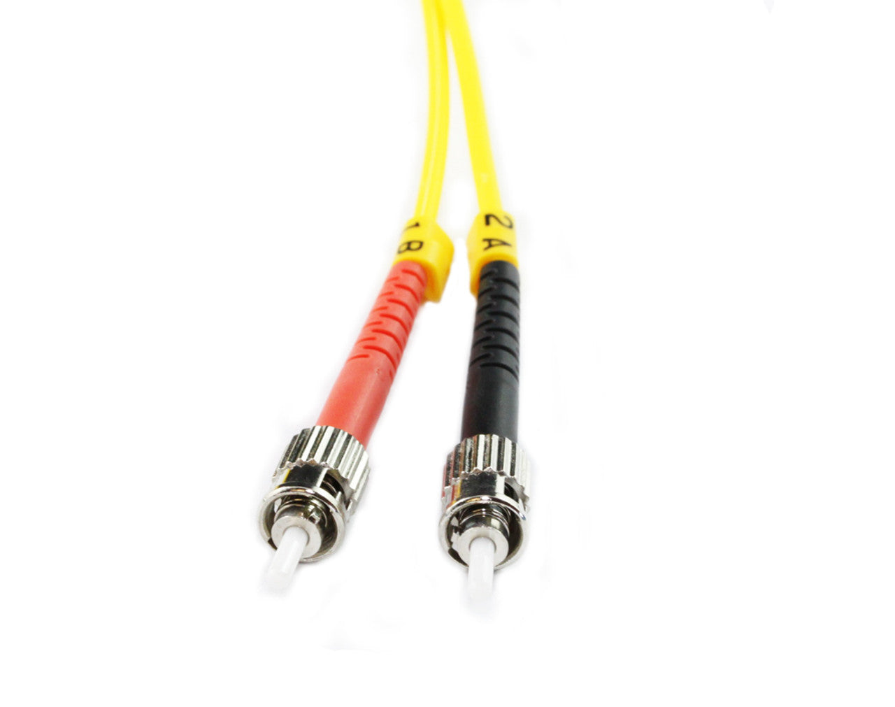 2M ST-ST OS1/OS2 9/125 Singlemode Duplex Fibre Patch Cable