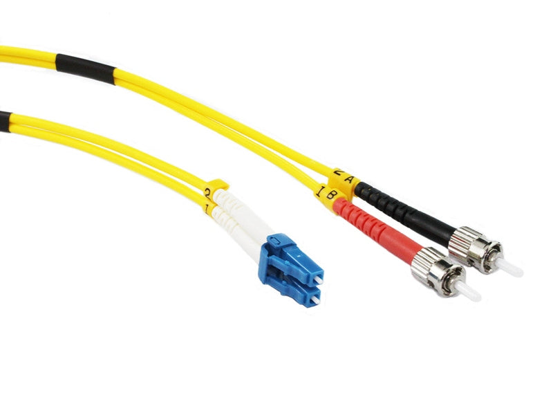 5M LC-ST OS1/OS2 9/125 Singlemode Duplex Fibre Patch Cable