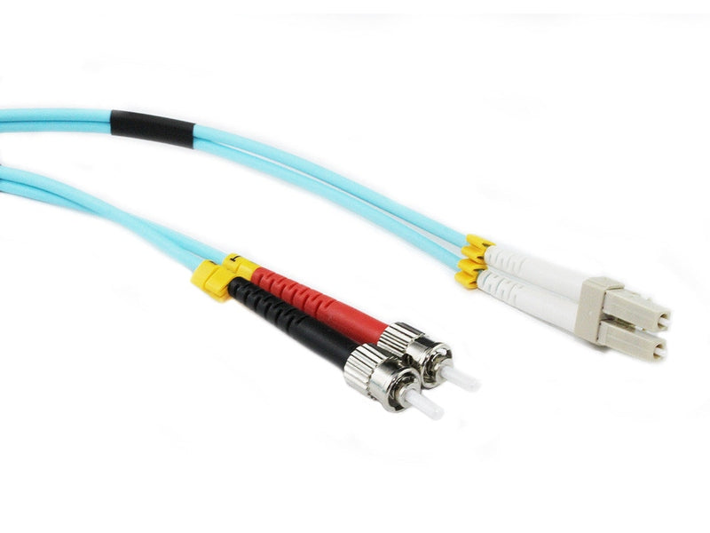 20M LC-ST OM3 50/125 Multimode Duplex Fibre Patch Cable