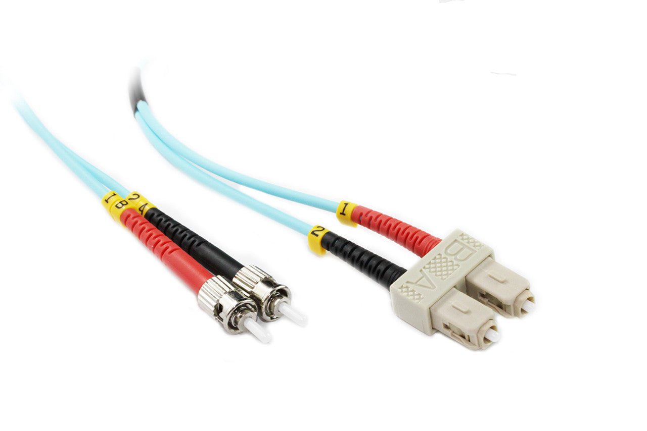 3M SC-ST OM3 50/125 Multimode Duplex Fibre Patch Cable