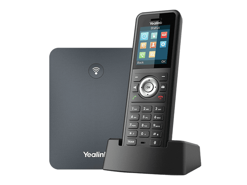 Yealink W79P Pro Ruggedized DECT Handset, FNR, combining W70B with W59R Pro handset, Bluetooth 5.2 connectivity
