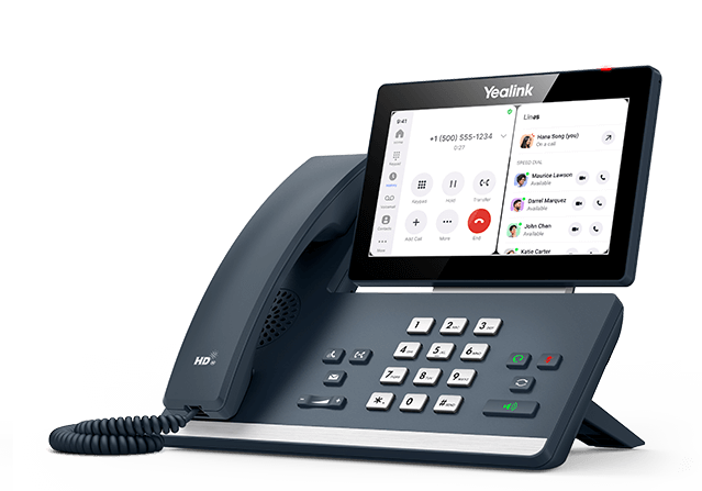 Yealink MP58 Zoom Edition Android 9.0 Phone, 7" Colour Touch Screen, HD Audio, Dual Gig Ports, Built in Bluetooth and WiFi, Native Zoom User EOL