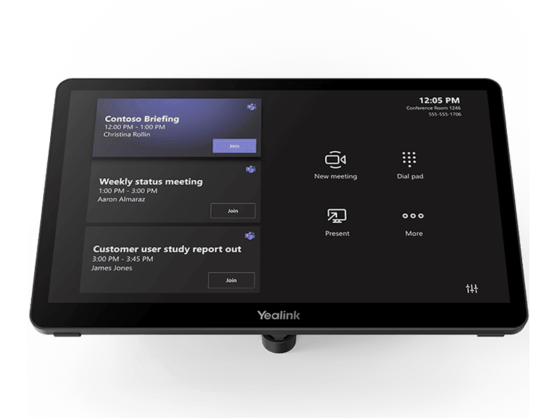 Yealink MTouch Plus MB 11.6-Inch 1080P Touch Panel, smart, ergonomic, versatile, design for modern meeting, built-in sensors,