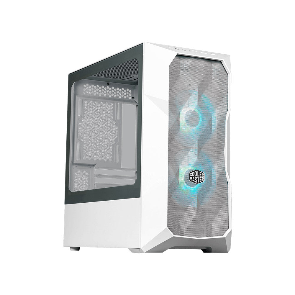 Cooler Master MasterBox TD300 Mesh Mini Tower Case - White