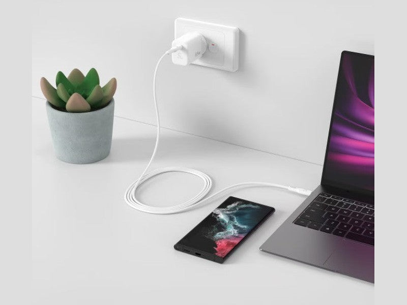 Comsol 65W GaN USB-C Wall Charger + 2M USB-C Cable - WCC651W