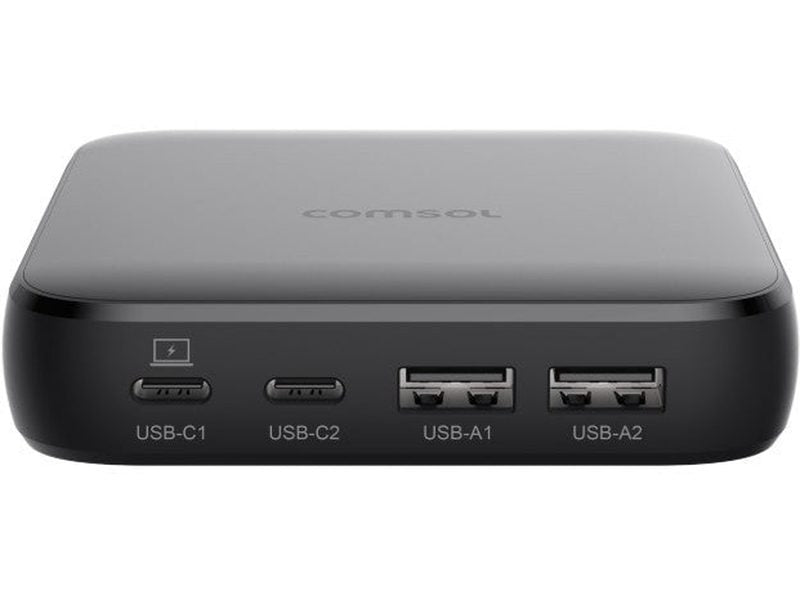 COMSOL 65W 4 PORT USB DESKTOP CHARGER - DC65CAW