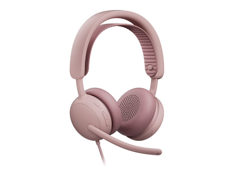 Logitech Zone Wired 2 Noise-cancelling Wired Headset - Rose