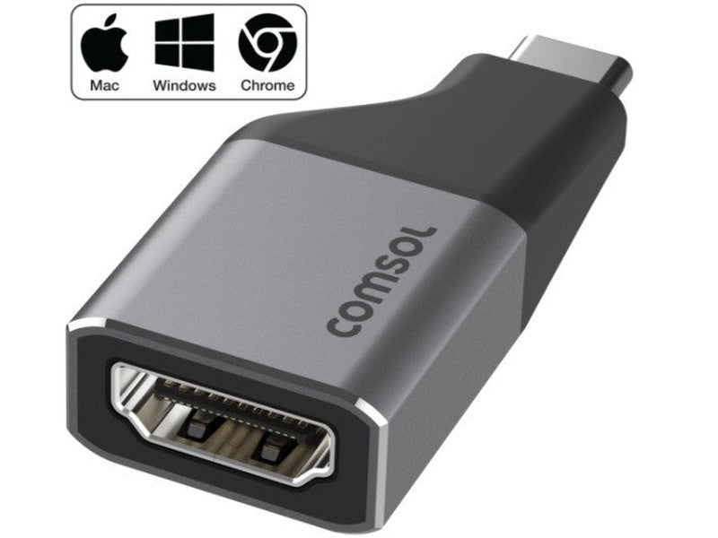 Comsol USB-C To 4K HDMI Adapter - CMHFNC