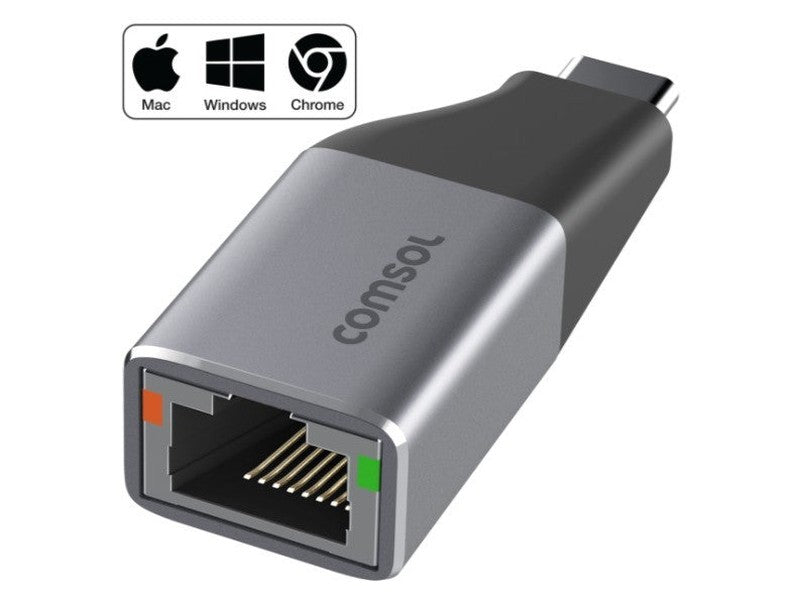 Comsol USB-C To Gigabit Ethernet Adapter - CMGBNC