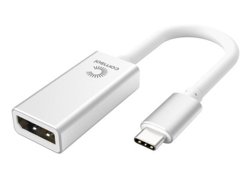 Comsol Klik USB-C Male To Displayport Female Adapter - CMDPF