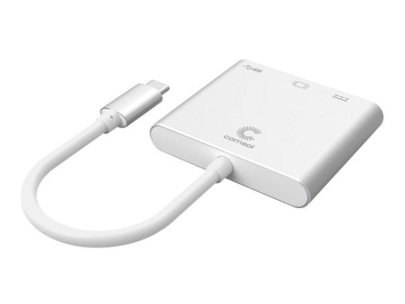 Comsol USB-C Male To HDMI/USB 3.0/USB-C Adapter - CMMP05