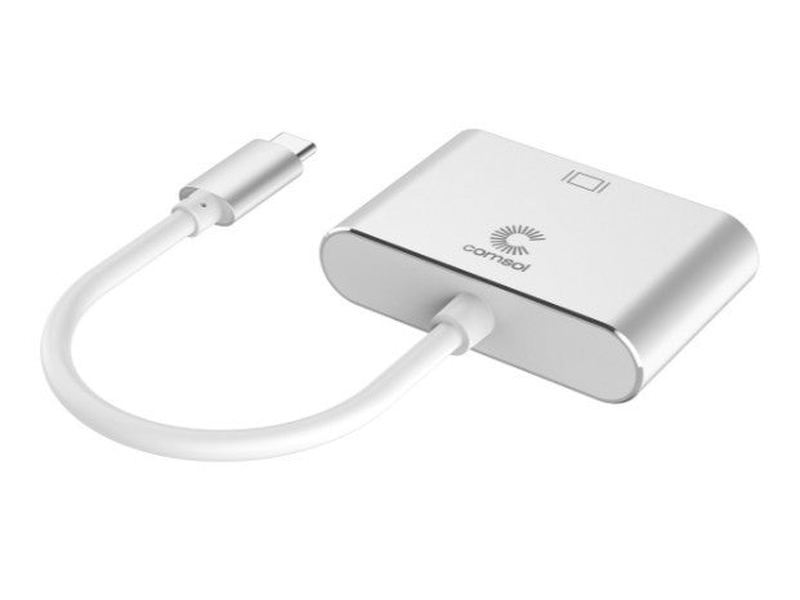 Comsol USB-C To HDMI + VGA Adapter - CMHV02