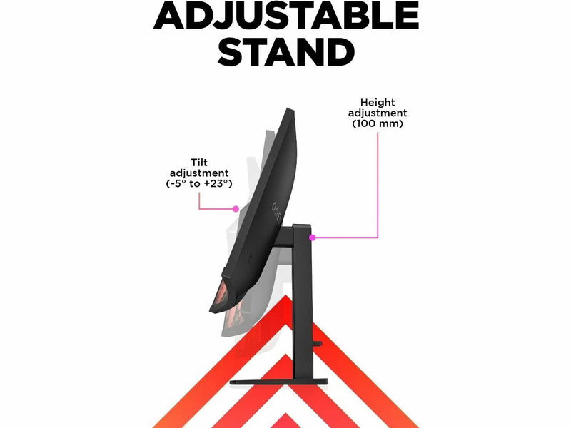 HP OMEN 780K7AA 31.5" QHD 165Hz Curved Gaming Monitor - OMEN 32c