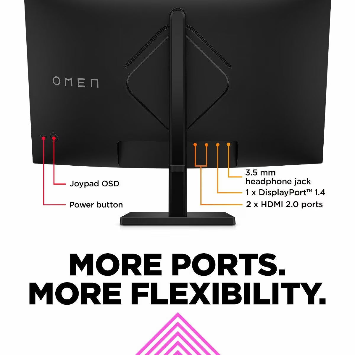 HP OMEN 780K7AA 31.5" QHD 165Hz Curved Gaming Monitor - OMEN 32c