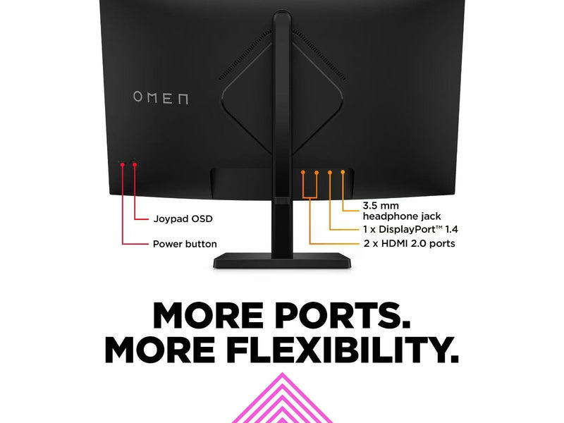 HP OMEN 780K7AA 31.5" QHD 165Hz Curved Gaming Monitor - OMEN 32c