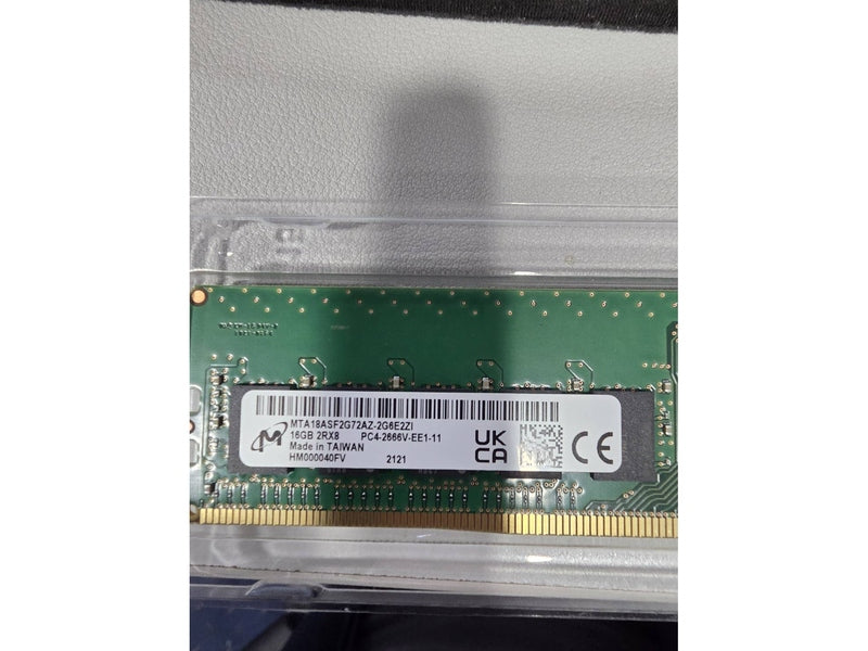 Micron 16GB PC4-2666V ECC UDIMM* OPEN BOX