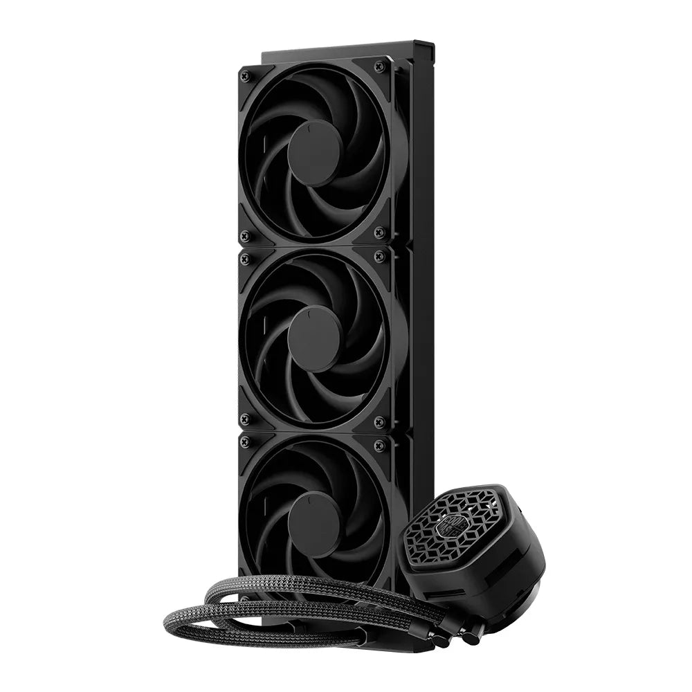 Cooler Master MasterLiquid Atmos II Stealth 360mm All-Black Non-LED AIO Liquid CPU Cooler