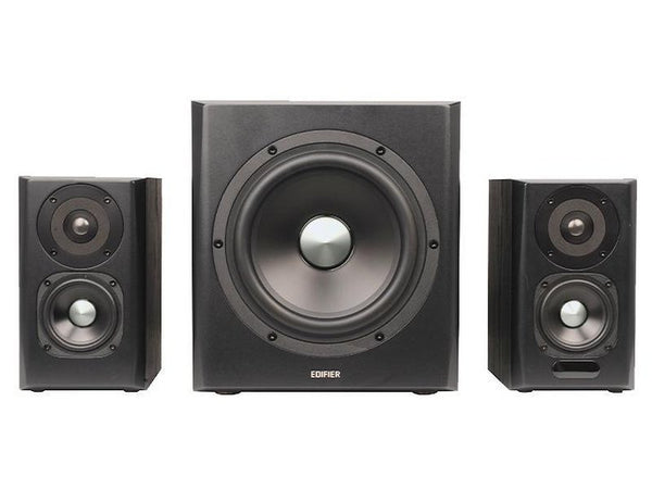 Edifier S351DB 2.1 Bluetooth Multimedia Speakers w/Subwoofer - 3.5mm/Optical/BT 5.1 AptX Wireless Sound/ Remote Control/8inch Booming Subwoofer