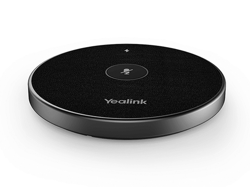 Yealink VCM36-W-PACKAGE Wireless Array Microphone, Charger Cradle, 5V/2A PSU, USB-C 1.2m