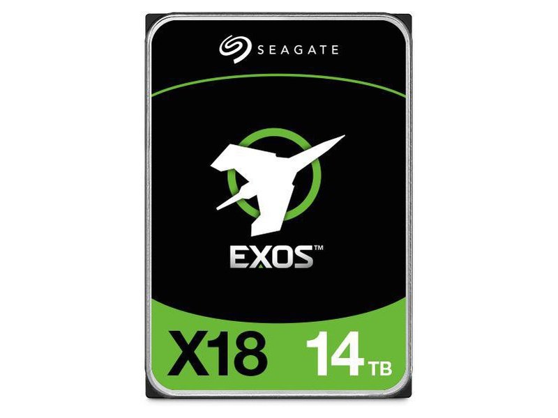 Seagate Exos X18 14TB 3.5" SATA 512E/4Kn 7200RPM Enterprise Hard Drive
