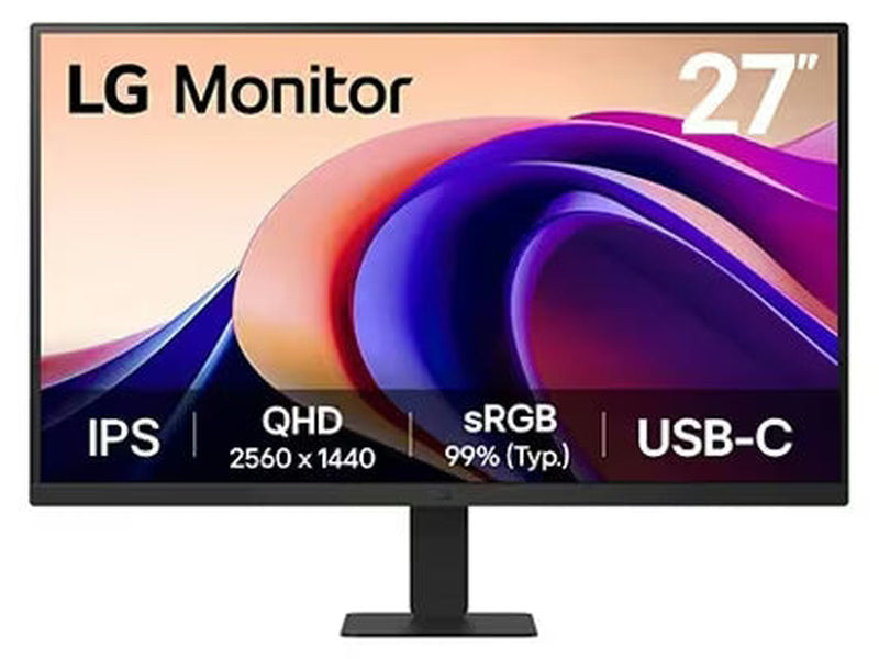 LG 27” QHD IPS 100Hz Monitor with USB-C 27BQ410B-B