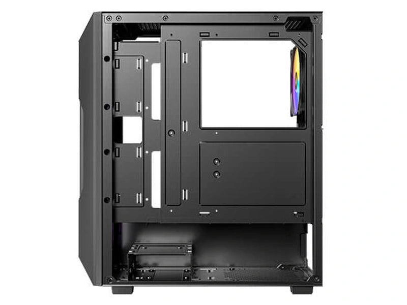 Antec AX61 ELITE Mid Tower Black ATX Case, 4mm T/G Panel, No PSU