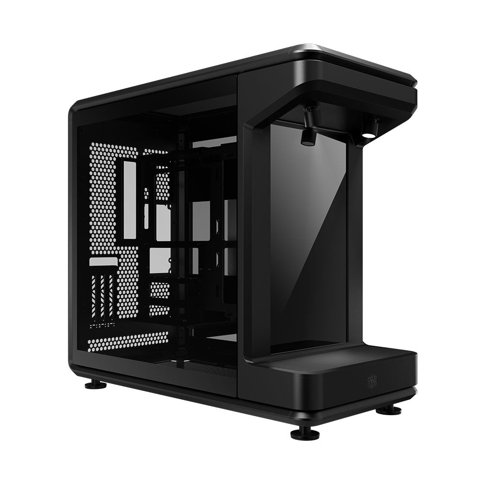 Cooler Master MasterFrame 360 Stage LCD ATX Case, Tempered Glass Side Panels, NO PSU