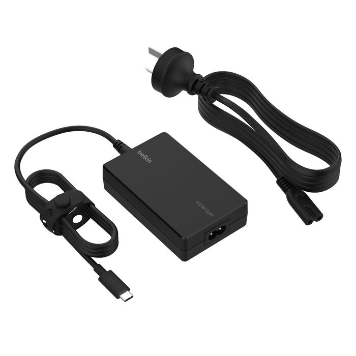 Belkin Connect USB-C Core 100W Laptop Charger - Black