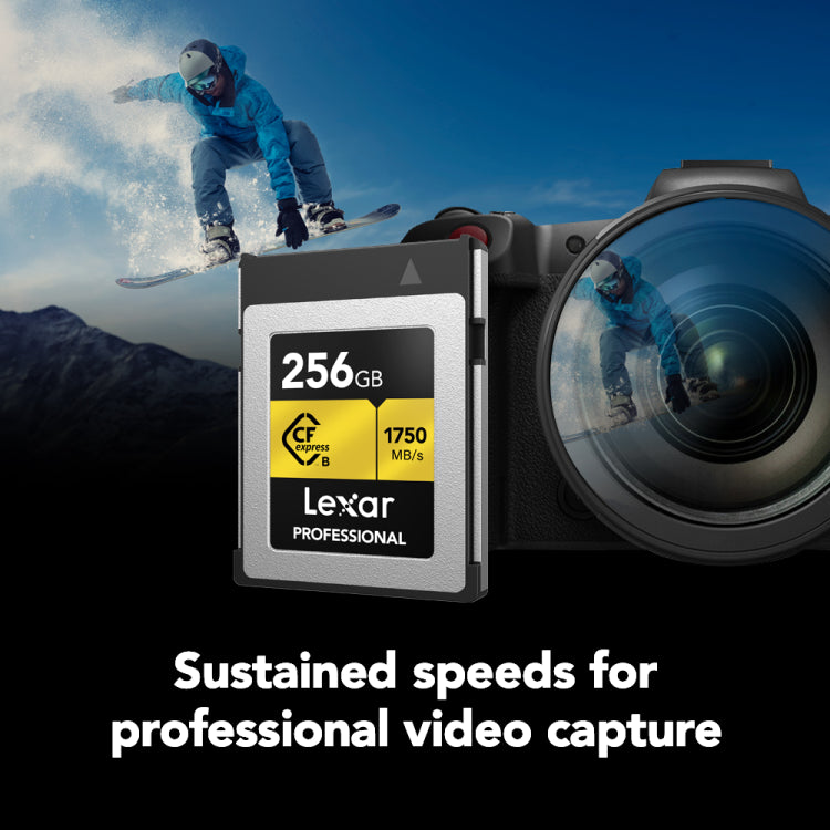 Lexar Professional Cfexpress Type B GOLD Series 256GB