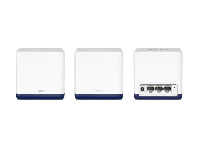 TP-Link Mercusys Halo H50G AC1900 Whole Home Mesh Wi-Fi System 3-pack Halo H50G 3-pack