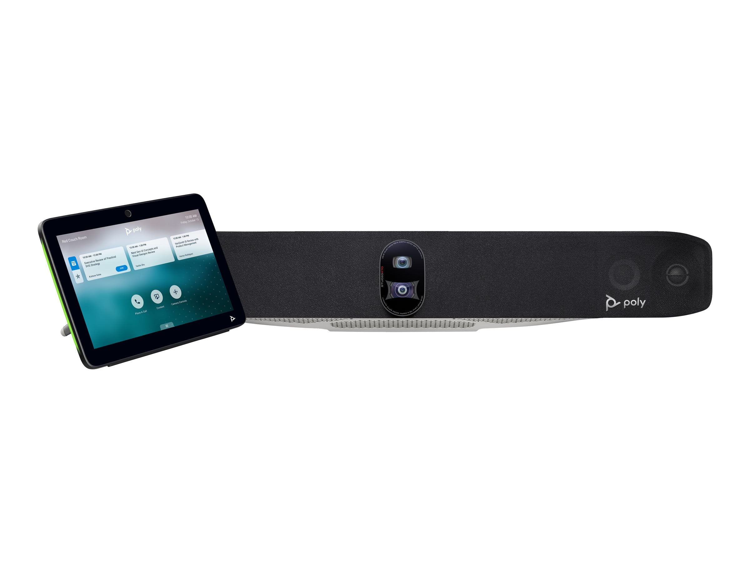 Poly 8L531AA Studio X70 All-In-One Video Bar with TC10 Controller Kit