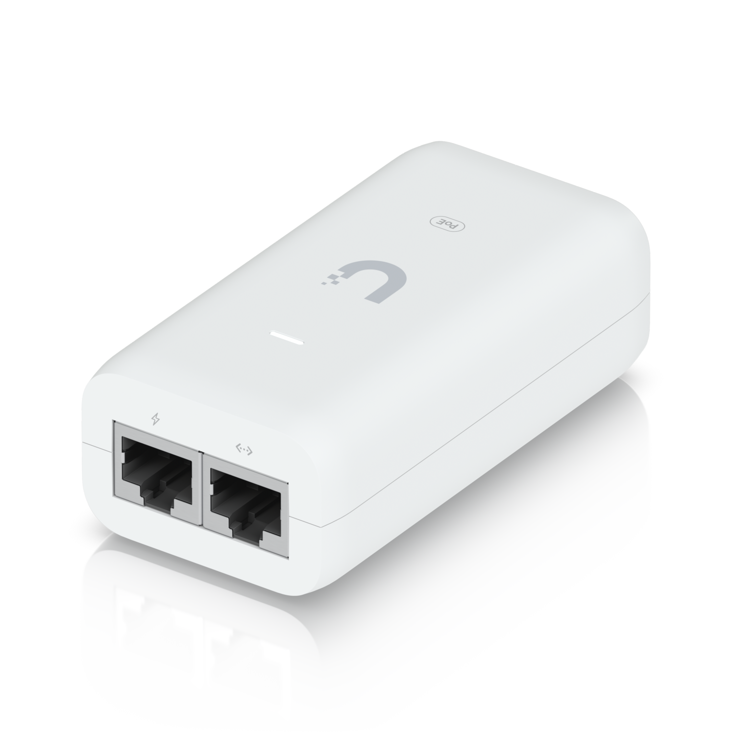 Ubiquiti PoE 802.11AF Adapter, Up to 15W of PoE Output, RJ45 Data Input, Compatible injector for NHU-U6+