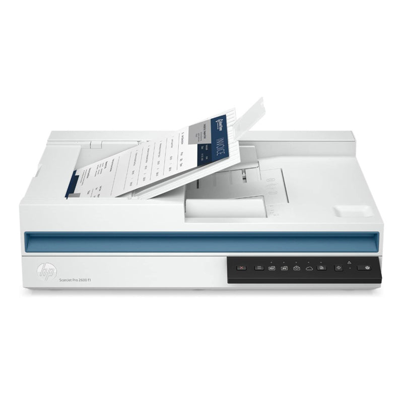 HP ScanJet Pro 2600 f1 Flatbed Scanner, 25 ppm (20G05A)