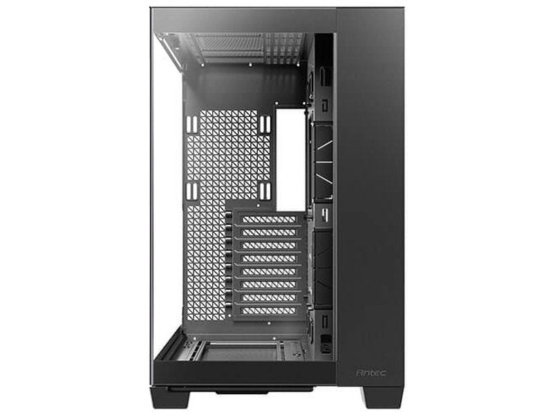 Antec C8 ATX, E-ATX. mATX, Seamless Edge View Front and Side, USB-C, 4mm Tempered Glass, 360mm liquid cooler top, bottom, side. 2x USB 3.0 Black Case.