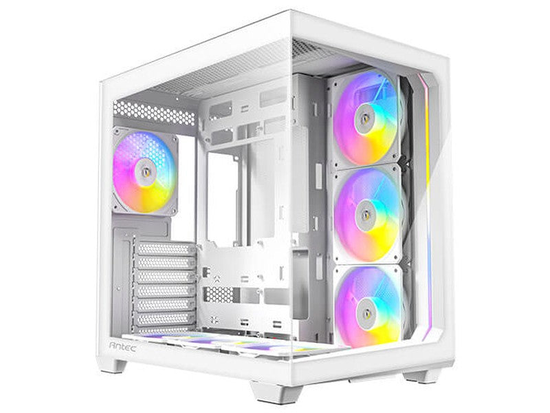 Antec C5 ARGB White Constellation Series Mid Tower ATX Case, NO PSU