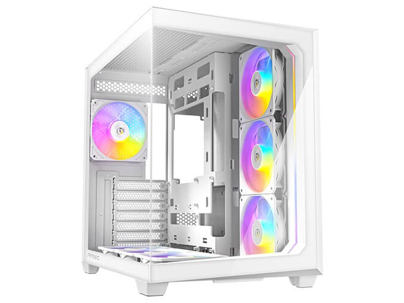 Antec C5 ARGB White Constellation Series Mid Tower ATX Case, NO PSU