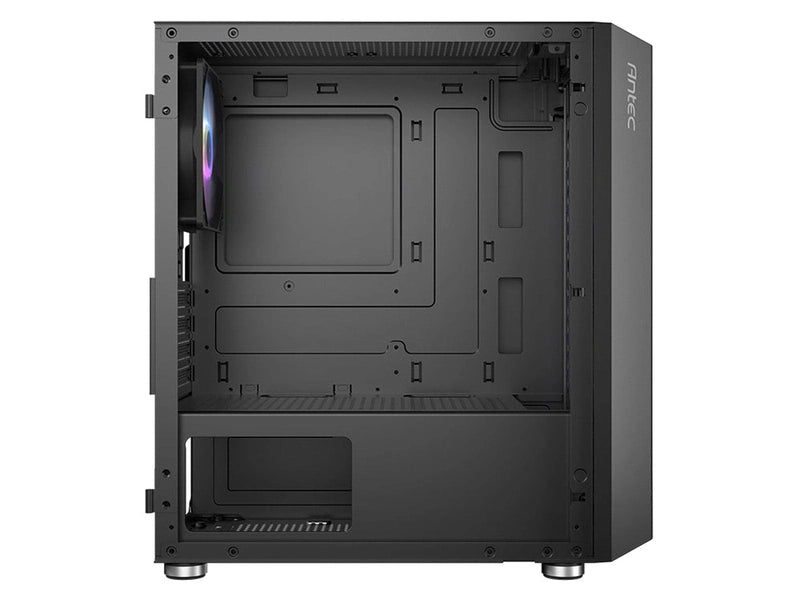 Antec NX200M RGB Black Micro ATX Case, T/G Side Panel, No PSU