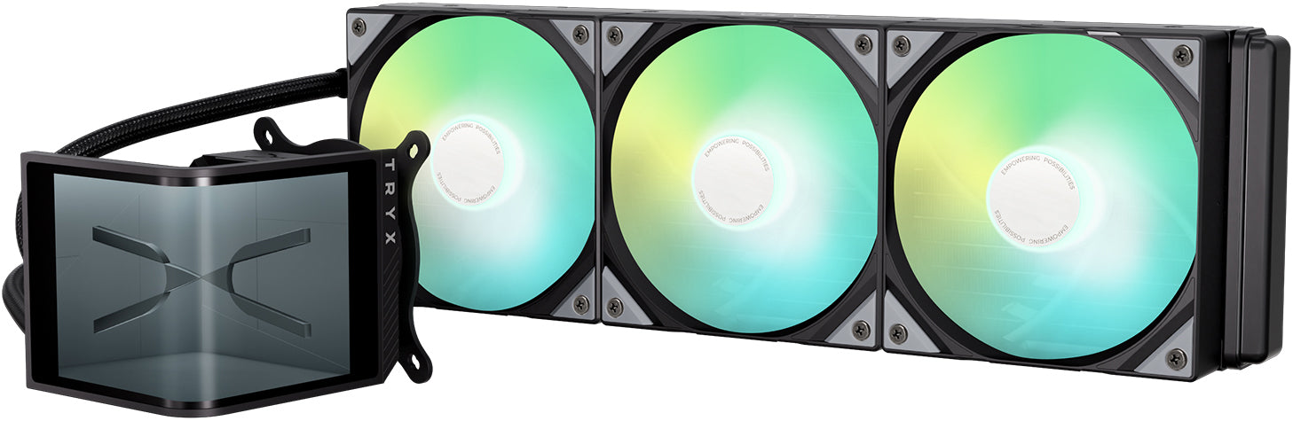 TRYX PANORAMA SE 360 ARGB Black AIO Liquid CPU Cooler