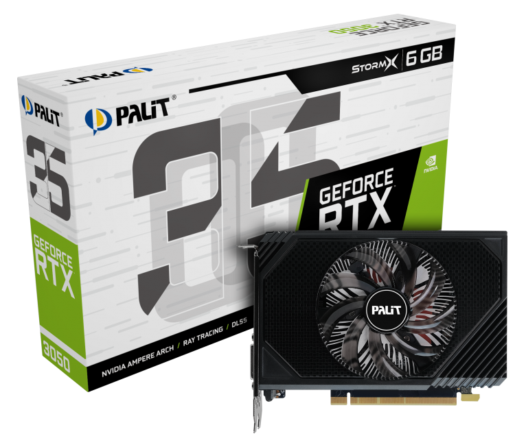 PALIT GeForce RTX3050 STORMX 6GB GDDR6 Graphic Card