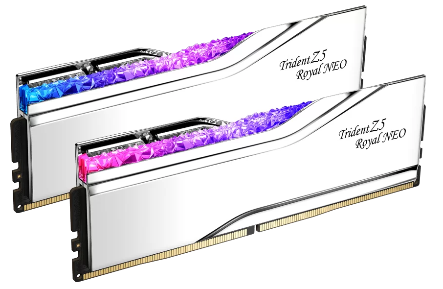 G.SKill 64GB 2x32GB 6000MHz DDR5 Trident Z5 Royal Neo RGB F5-6000J3036G32GX2-TR5NS