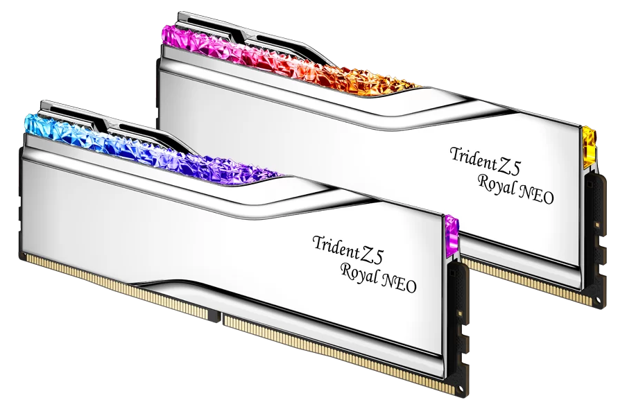 G.SKill 64GB 2x32GB 6000MHz DDR5 Trident Z5 Royal Neo RGB F5-6000J3036G32GX2-TR5NS