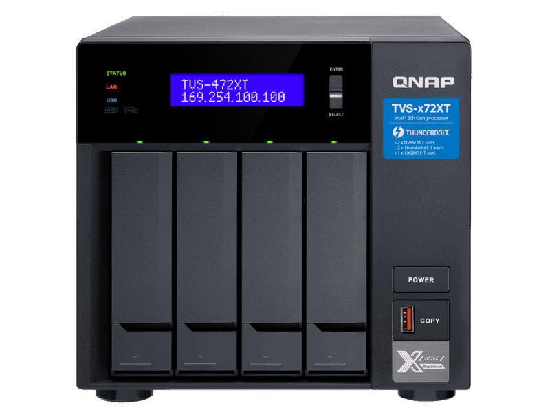 QNAP 4-Bay NAS Pentium 3.1 GHz 4GB