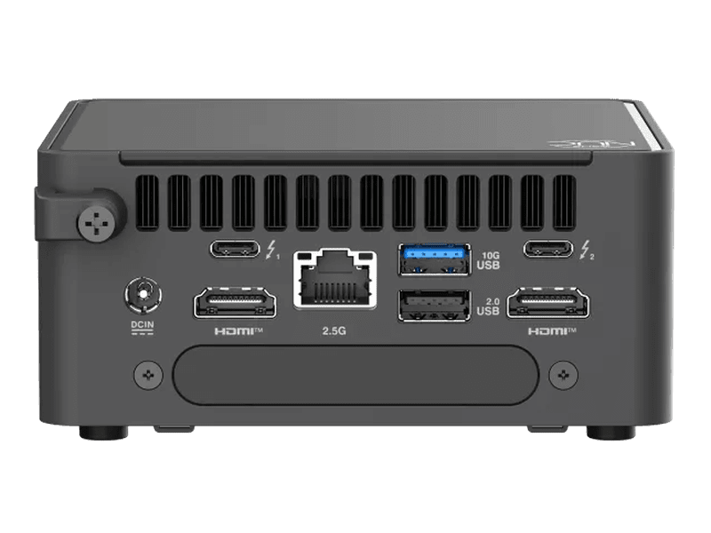 ASUS NUC 15 Pro Plus Barebone Tall Mini PC, Intel Core Ultra 7 265H vPro