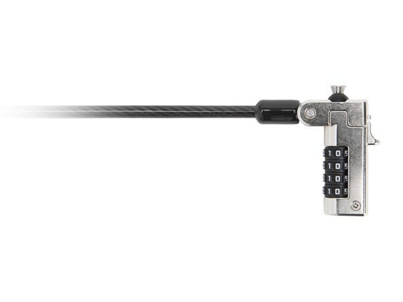 Kensington Slim N17 Combination Cable Lock Std for Wedge-Shaped Lock Slots