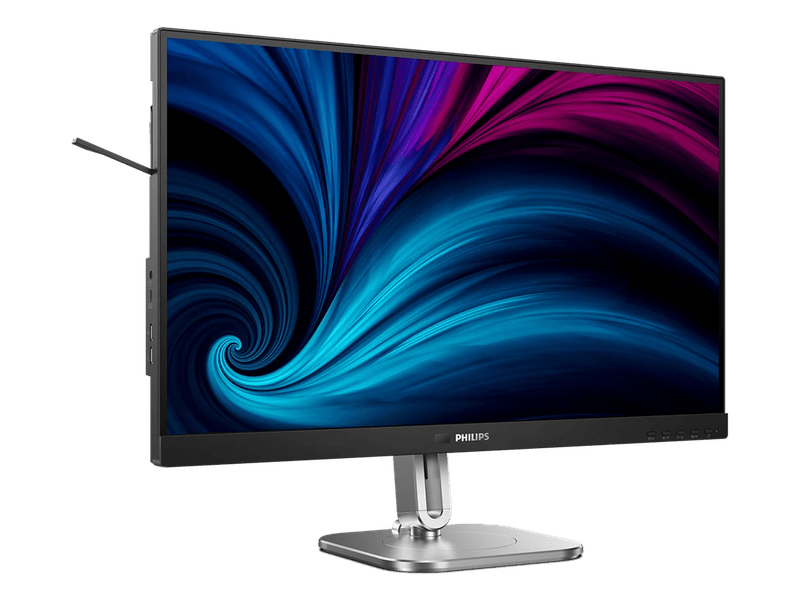 Philips 27" QHD IPS Business Monitor, 120HzUSB-C, Speaker, Height, Pivot, Swivel, Tilt, 4YR Wty