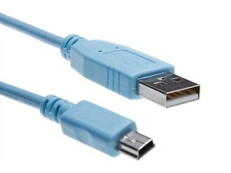 Genuine Cisco USB A to Mini-B Console Cable 1.8m